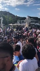 Internazionali d'Italia, il Pietrangeli gremito in attesa di Zverev-Edmund