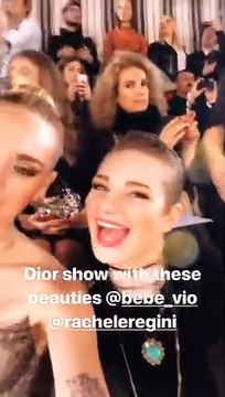 Chiara Ferragni insieme a Bebe Vio a Parigi