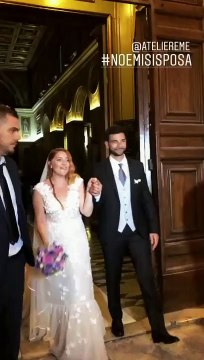 Il matrimonio della cantante italiana Noemi