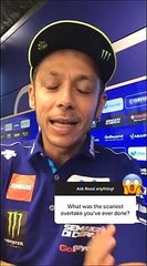 Dal sorpasso piÃ¹ spaventoso alla pasta preferita: Valentino Rossi risponde alle domande social