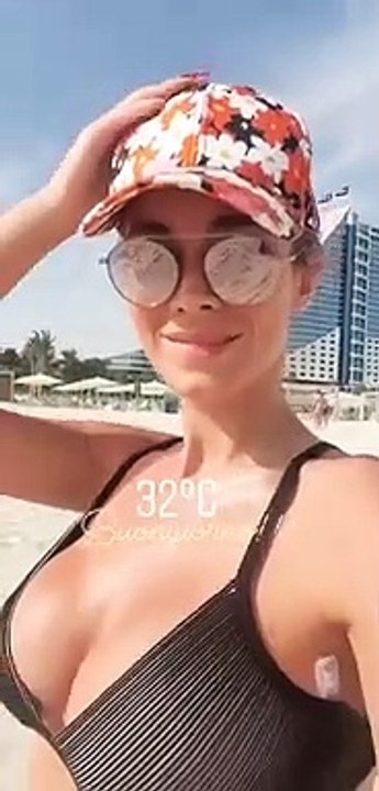 Diletta Leotta in vacanza a Dubai