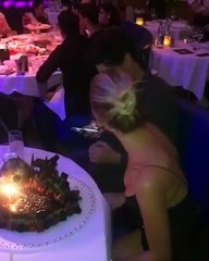 Alessia Marcuzzi, compleanno a Dubai