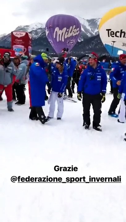 Sci alpino - Sofia Goggia grata al suo staff e a se stessa per il risultato ottenuto a Garmisch