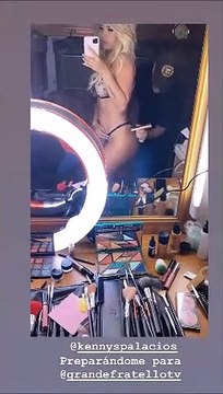 Wanda Nara hot in camerino: i preparativi per il GF Vip 2020 sono bollenti