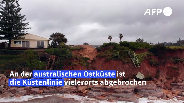 Australiens Ostküste droht der Abbruch