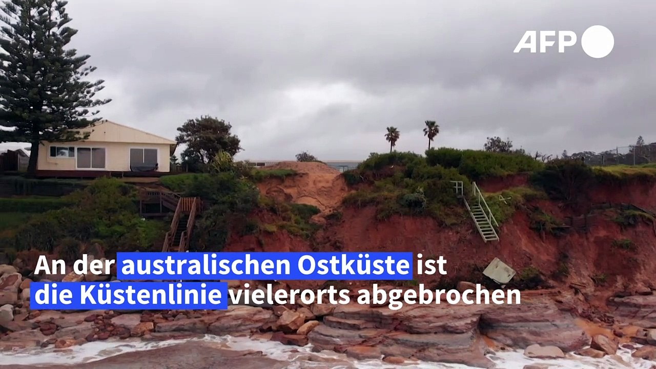 Australiens Ostküste droht der Abbruch