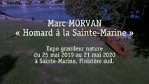 Marc MORVAN, la sculpture du Homard Géant à Sainte Marine, Finistère. 2019-2020