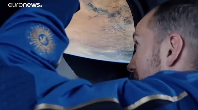 Un petit aperçu du futur voyage à bord du SpaceShipTwo ?