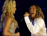 Jessica Simpson & David Bisbal - Angels (Live @ Latin GRAMMYs 2004) 480p