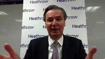 Heathrow CEO proposes two-stage testing process