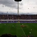 Fiorentina-Benevento, omaggio da brividi per Astori