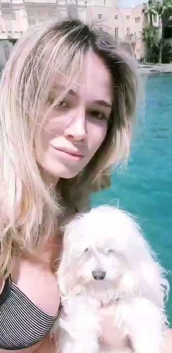 Il primo tuffo al mare di Diletta Leotta