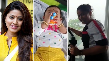 Actress Sneha Post Pregnancy Workout • Prasanna, Vihaan