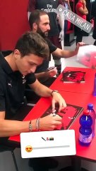 Milan, la presentazione di Higuain e Caldara