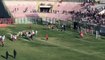 Messina-Bari 0-3, la rabbia degli ultras siciliani per l'esultanza di Pozzebon: lancio di fumogeni a fine partita