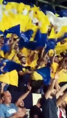 Frosinone-Juventus, coreografia da sogno dei padroni di casa