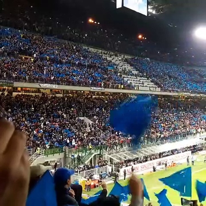 Coreografia Inter-Milan, lo spettacolo in tribuna: San Siro Ã¨ clamoroso