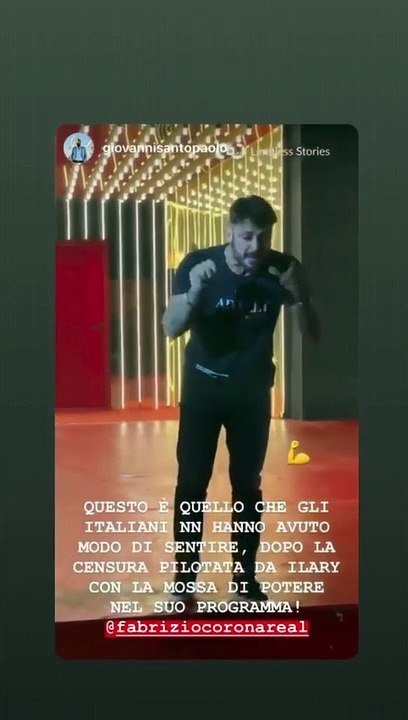 Fabrizio Corona Ã¨ una furia dopo lo scontro con Ilary Blasi al Grande Fratello Vip