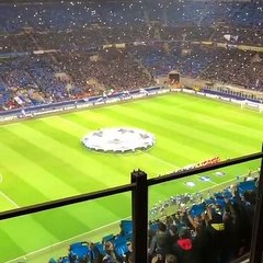 Inter-Barcellona, la coreografia Ã¨ da brividi