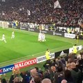 Gol Dybala, la pazza esultanza della Juventus
