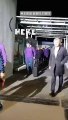 Frosinone-Fiorentina, l'arrivo della squadra viola