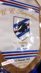 Sampdoria-Milan, la partita di Coppa Italia