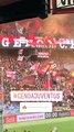 Genoa-Juve, la curva rossoblu Ã¨ uno spettacolo