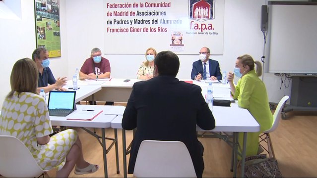 Gabilondo se reúne con FAPA Giner de los Ríos