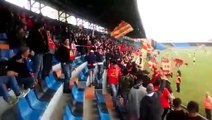 Acr Messina-Matelica: le immagini dei tifosi peloritani a Latina per la finale di Coppa Italia