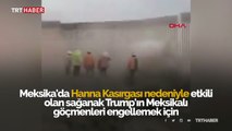 Hanna Kasırgası, Trump'ın Meksika sınırına kurduğu duvarı yıktı