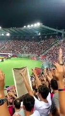 Bologna-Spal, accoglienza da brividi per Mihajlovic