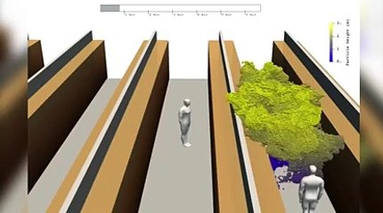 Coronavirus, come un colpo di tosse puÃ² superare due scaffali