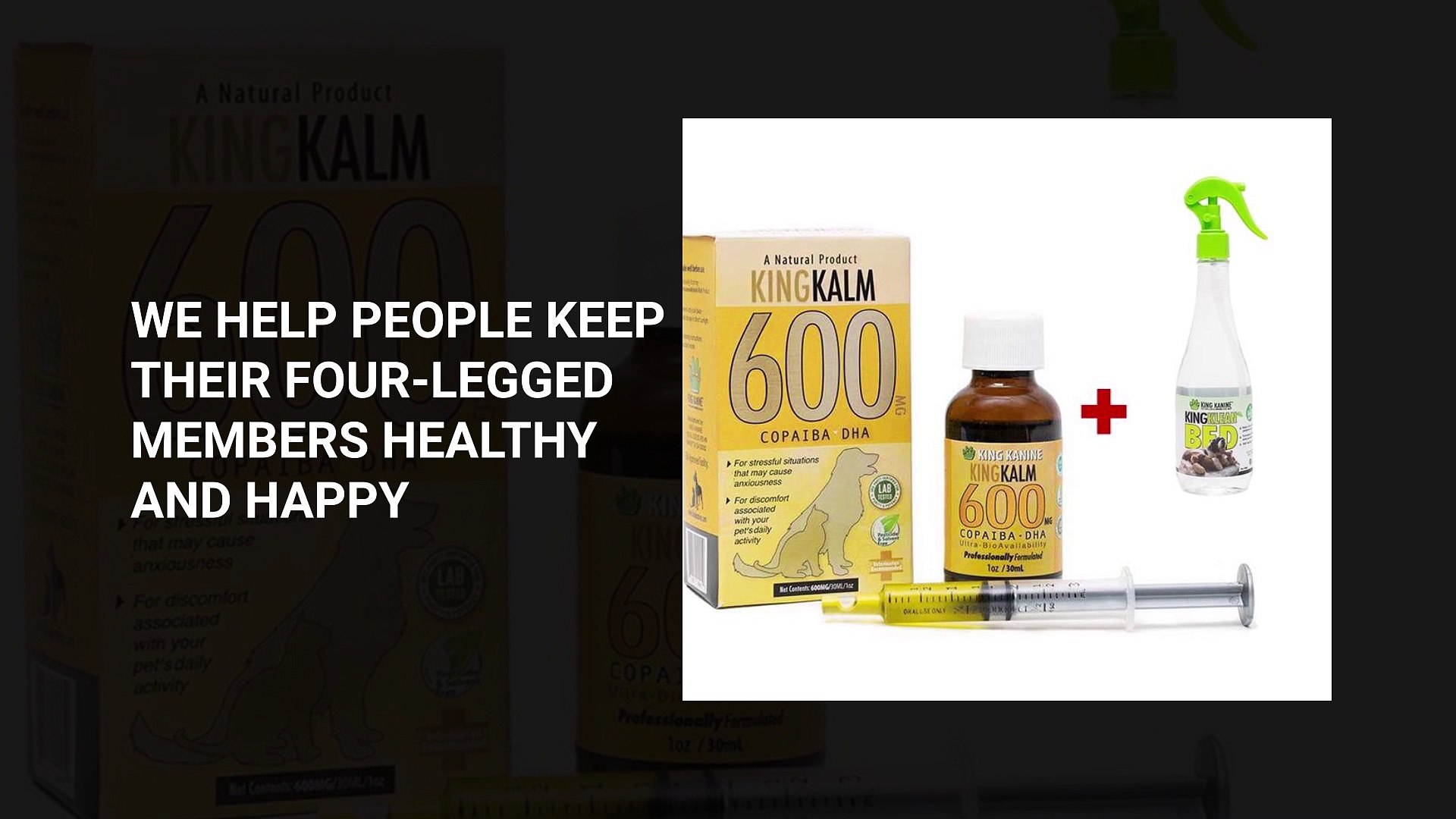 ⁣Hemp for Dogs | Hemp for Pets - King Kanine