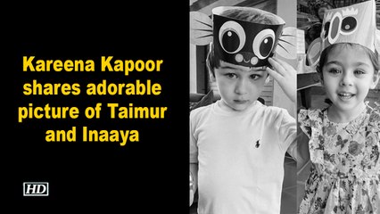 Kareena Kapoor shares adorable picture of Taimur and Inaaya