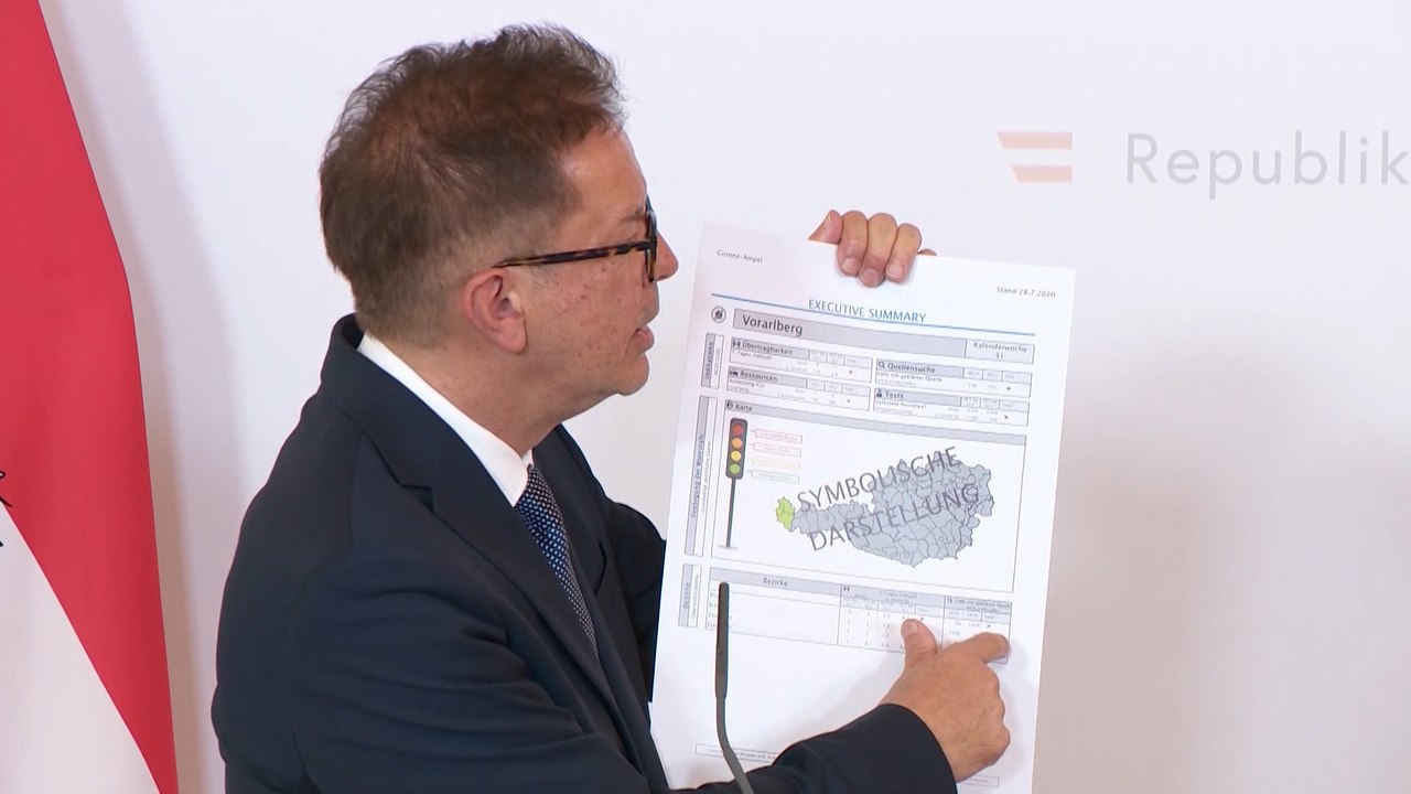 Probebetrieb für 'Corona-Ampel'