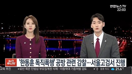 '한동훈 독직폭행' 공방 관련 감찰…서울고검서 진행