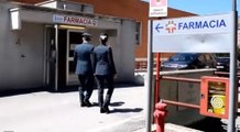 Bari - Guardia di Finanza dona 460 litri di alcool etilico a ospedale Carbonara (29.07.20)