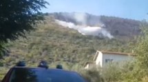 Maenza (LT) - Incendio nel bosco di Valle Grande (29.07.20)