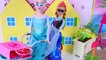 Play Barbie Doll Morning Routine with Breakfast Cooking Toys in the Doll House!
