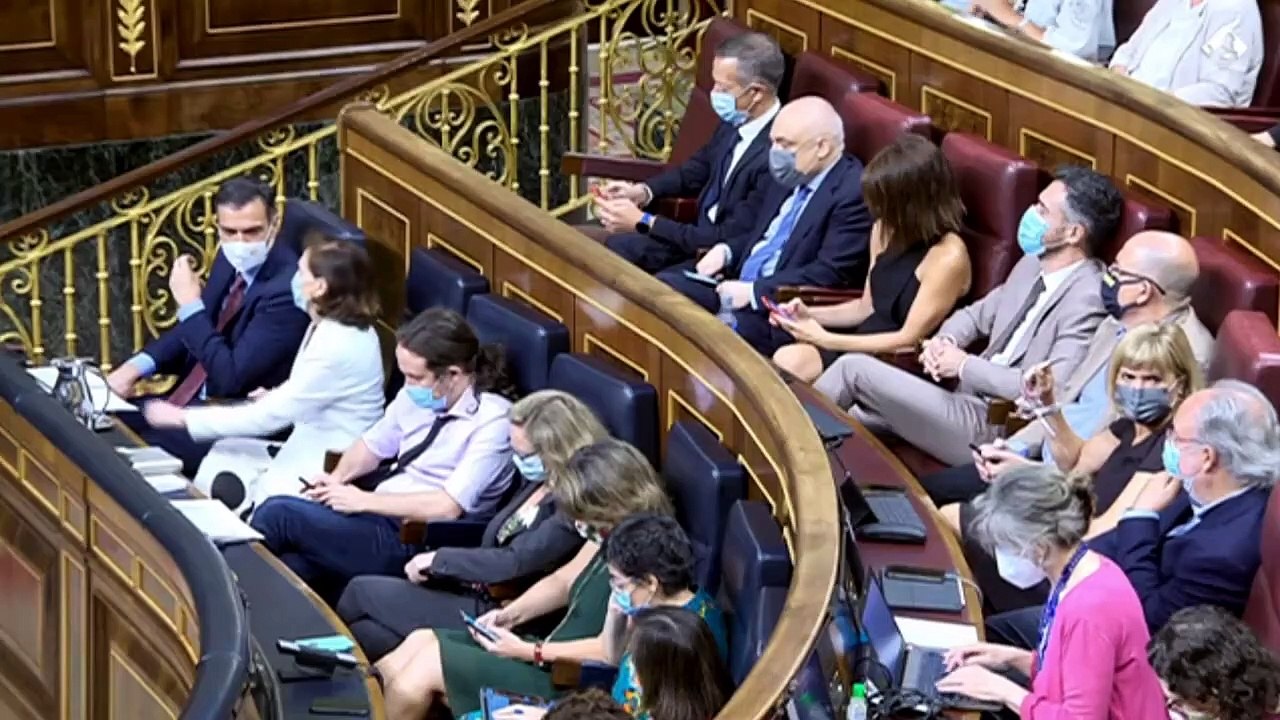 Moción de censura contra el Gobierno Sánchez e Iglesias