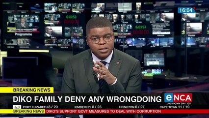 Diko family deny PPE tender wrongdoing