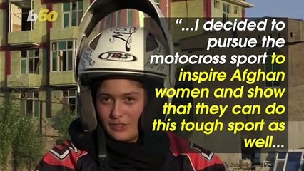 Teen Female Motocross Rider in Afghanistan Looks to Inspire Women to Pursue the Sport