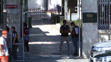 ABD'li heyet Ayasofya-i Kebir Cami-i Şerifi'ni ziyaret etti - İSTANBUL