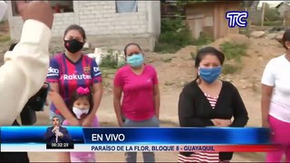 Residentes del Paraíso de La Flor solicitan obras de alcantarillado en la zona