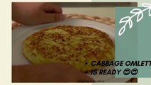 Superb Cabbage & Egg Omelette- New Omelette Recipe By Cooking With Nikkie....!!!!