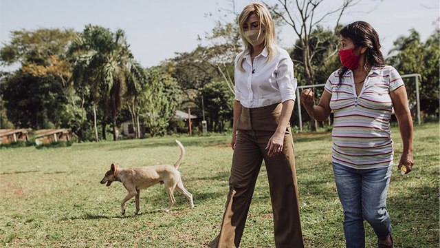 Fabiola Yáñez se suma a la campaña global de Mujeres rurales, mujeres con derechos