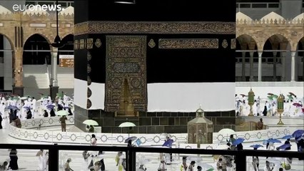 Empieza la gran peregrinación anual a La Meca, un "hach" sin multitudes