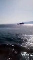 Reggio Calabria: le immagini dell'uomo soccorso in mare al largo della Sorgente