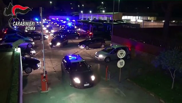 Le immagini dell'Operazione Gramigna dei Carabinieri al clan Casamonica