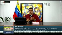 Pdte. Maduro: Foro de Sao Paulo, la instancia más incluyente de AL